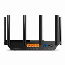 Router Inalambrico Tp-link, 6 Antenas Doble Banda, Wi-fi 6, Negro
